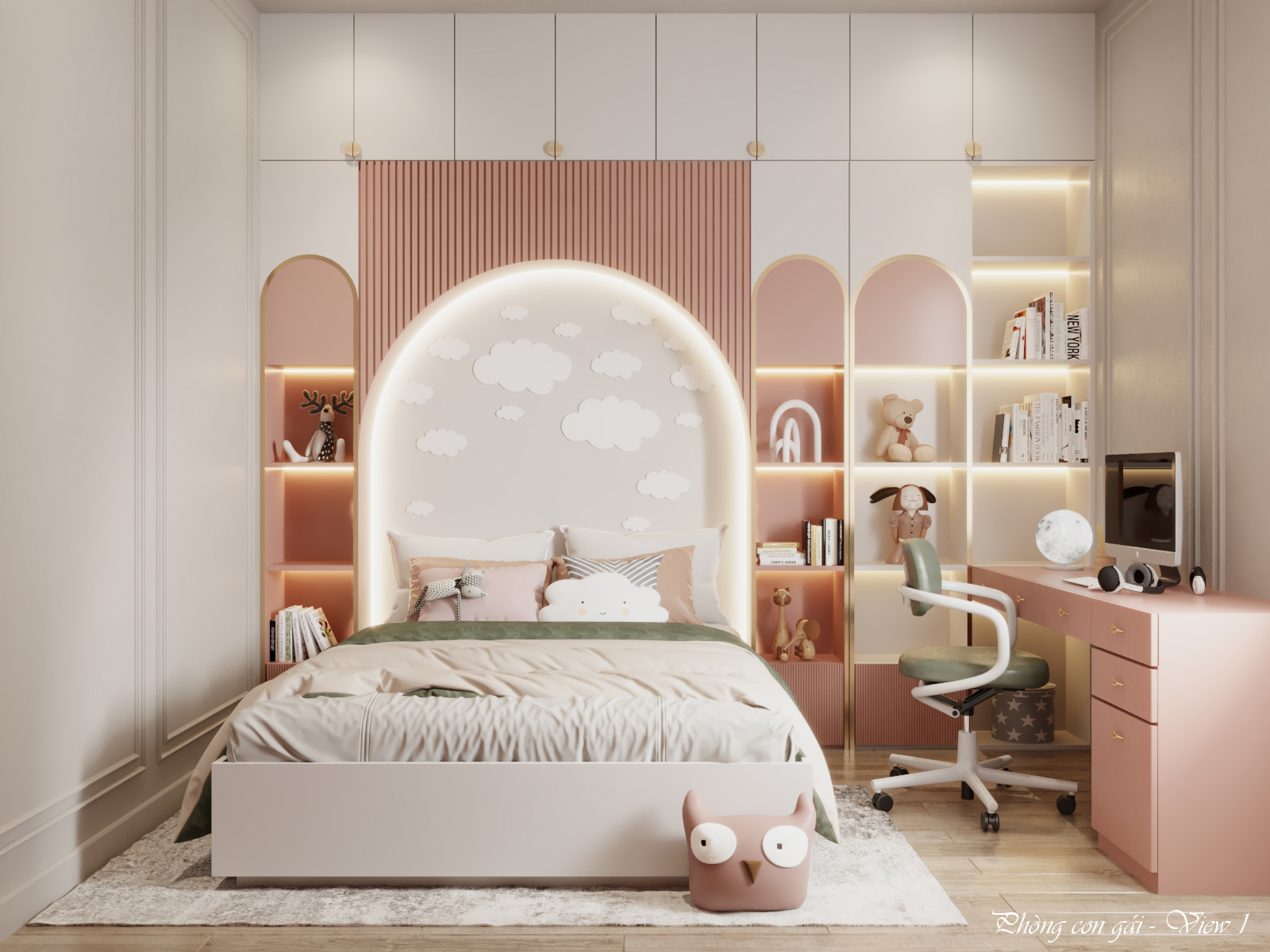 4507 Interior Bedroom Scene Sketchup Model by Thuy Lee