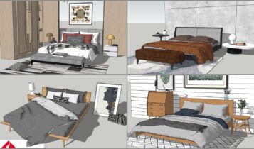 1831 Work Area Sketchup Model Free Download