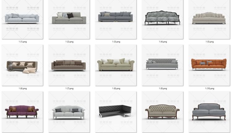 6066 Collection Of Sofa Sketchup Model Free Download