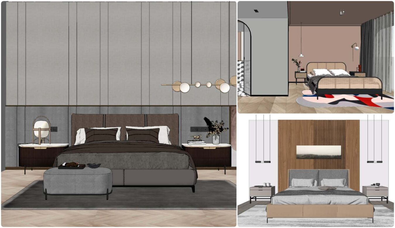 6301-free-sketchup-bedroom-models-download