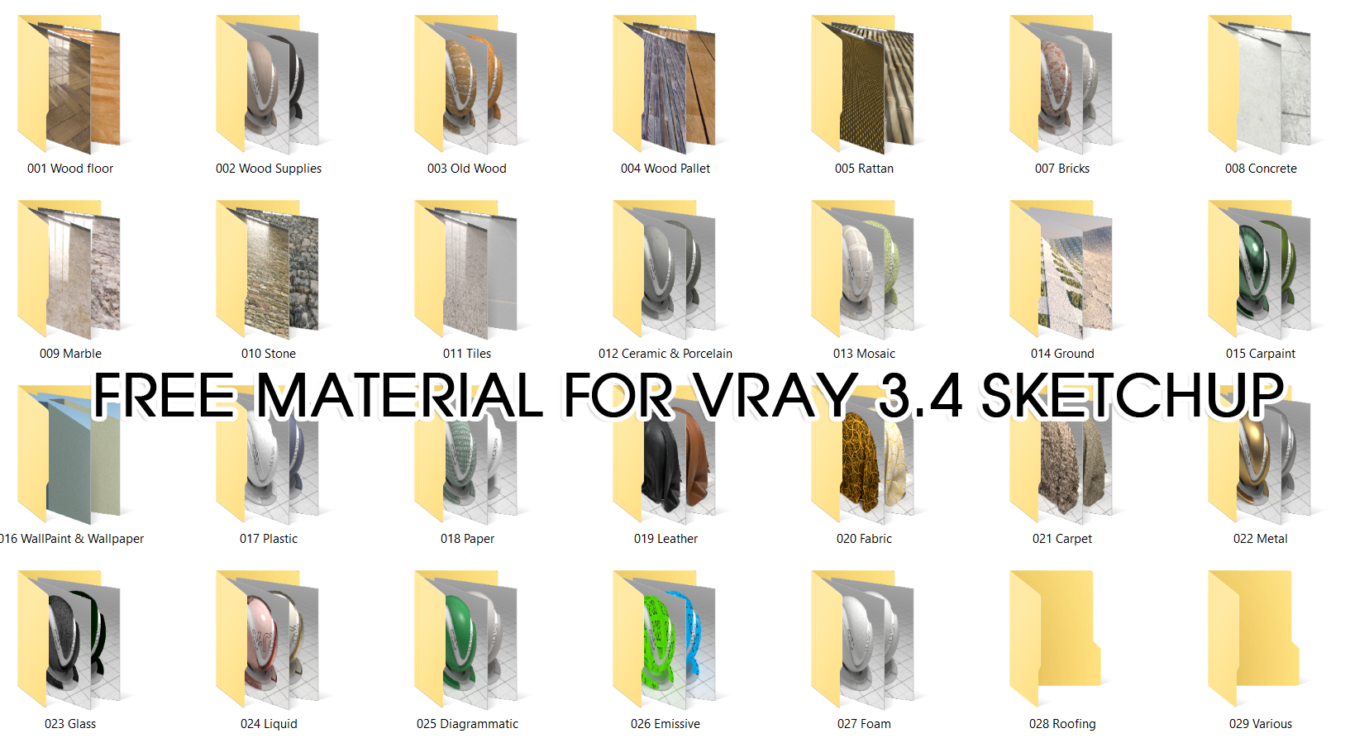 sketchup pro materials free download