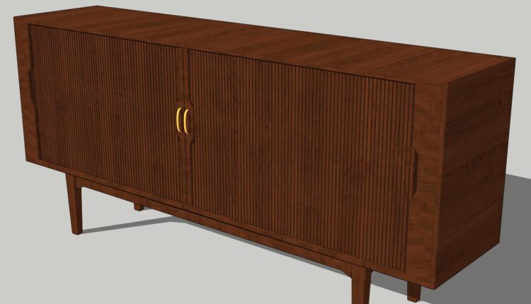 Nhatay-Combo TV-Sideboard Stylist (10) - Sketchup Models For Free Download