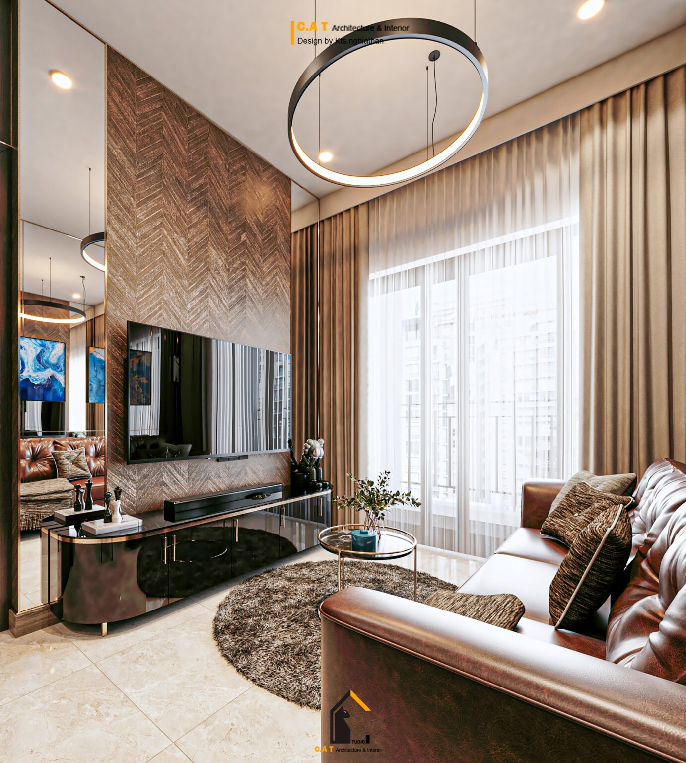 5879. Sketchup Apartment Interior Model Download By Kts Nghia Than