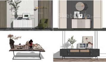 Console Block Skp Download Free SketchUp Console Table Model – High-Quality 3D Design