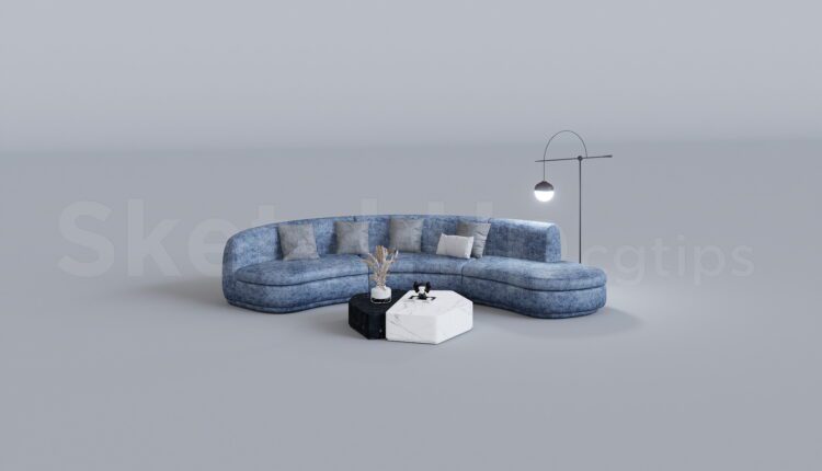 10232. Free Sketchup Sofa Model Download - Sketchup Models For Free ...