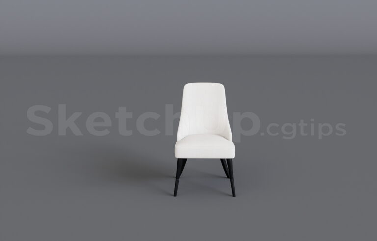 14225. Free Sketchup Chair Model Download