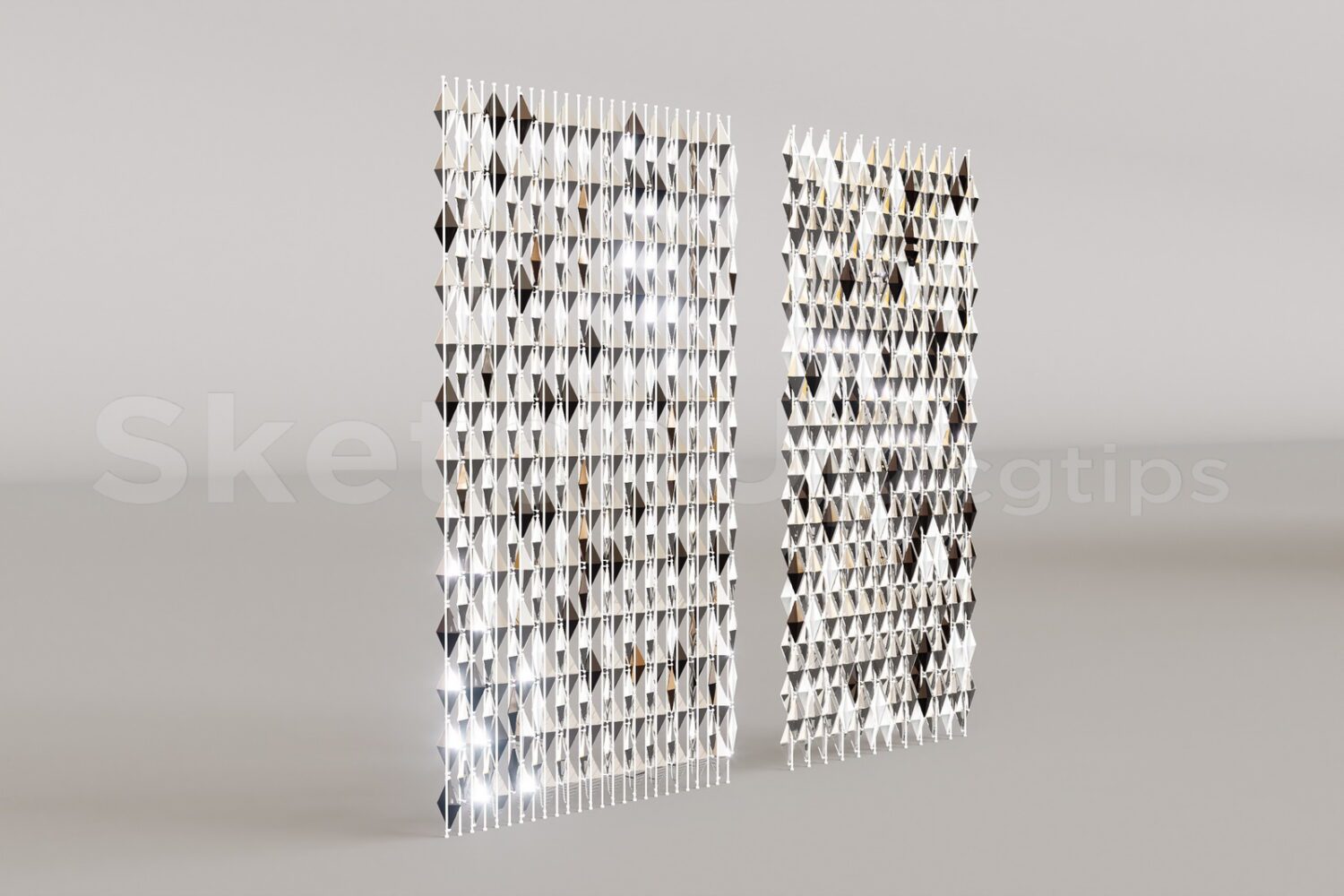 11760. Free Sketchup Partition Model Download