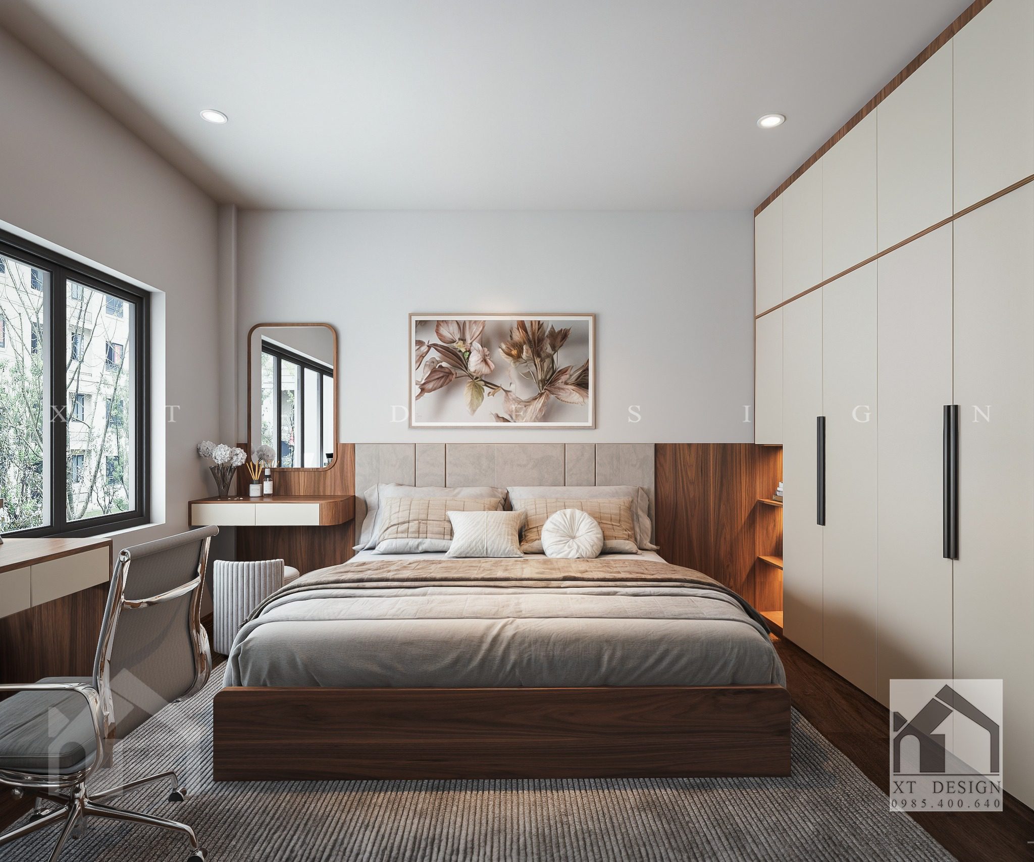 16381. Free Sketchup Bedroom Interior Model Download By N (1)
