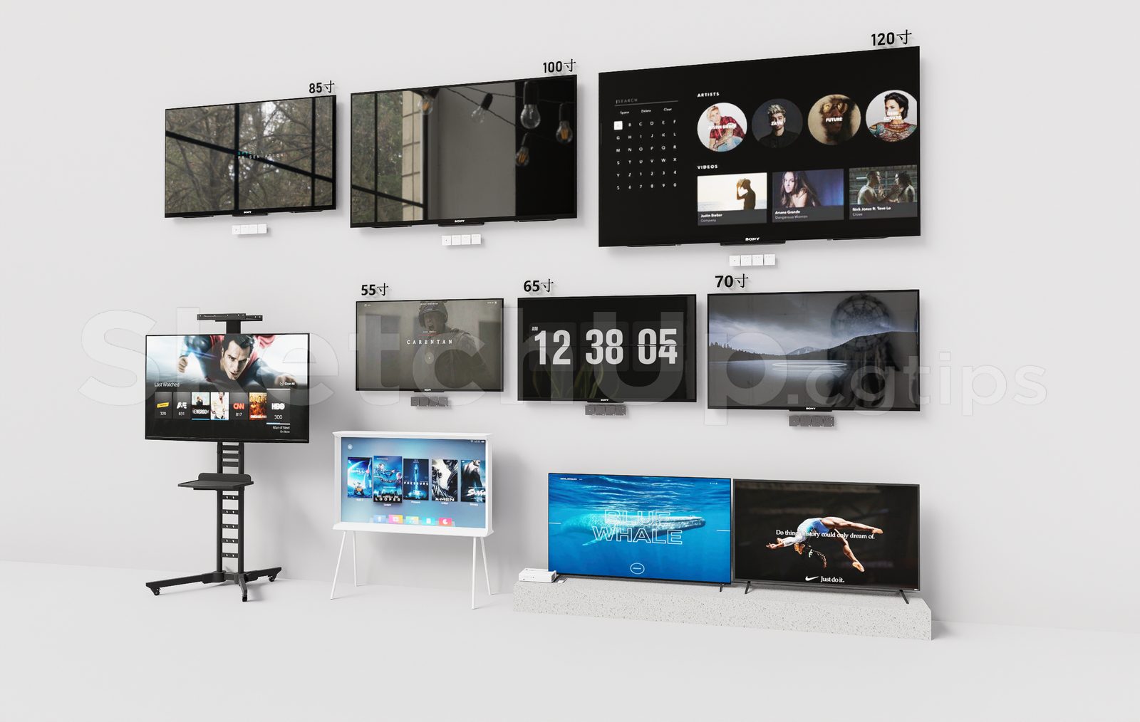 16396. Free Sketchup Tv Model Download (2)