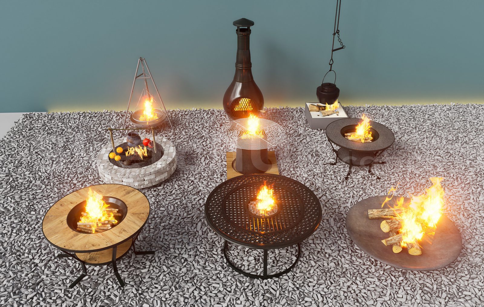 16581. Free Sketchup Fireplace Model Download (2)