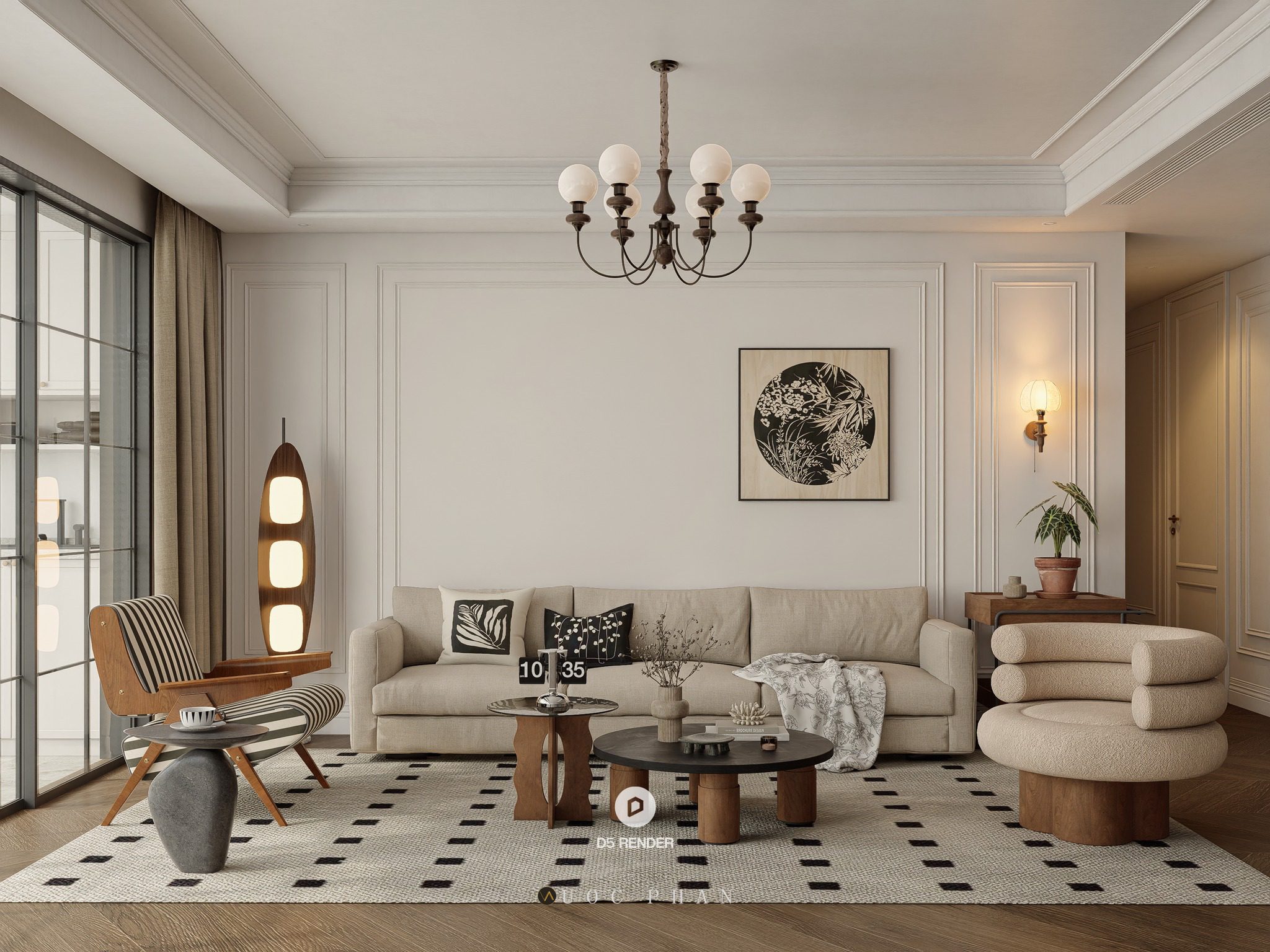 16622. Free Sketchup Living Room Interior Model Download By Quoc Vi Phan Phan (1)