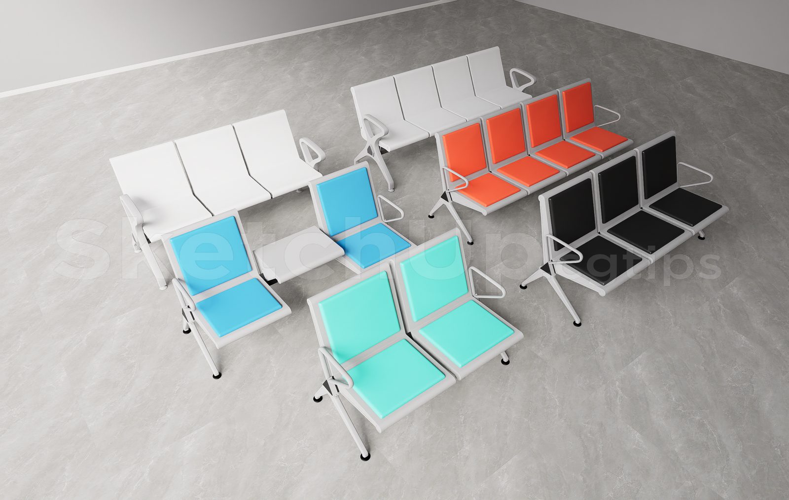 16630. Free Sketchup Outdoor Furniture Model Download (2)