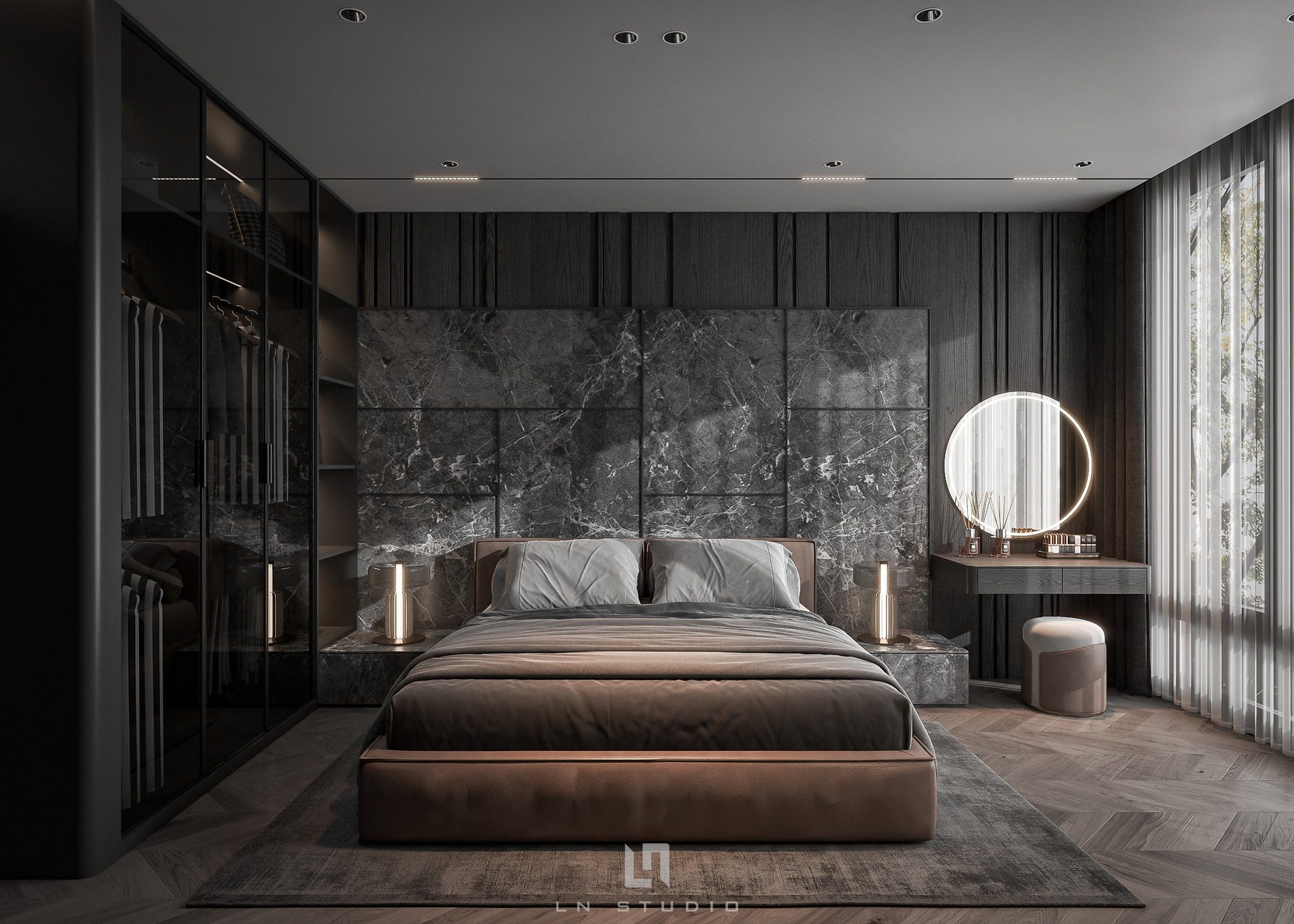 17007. Free Sketchup Bedroom Interior Model Download By Lanh Nguyen (1)