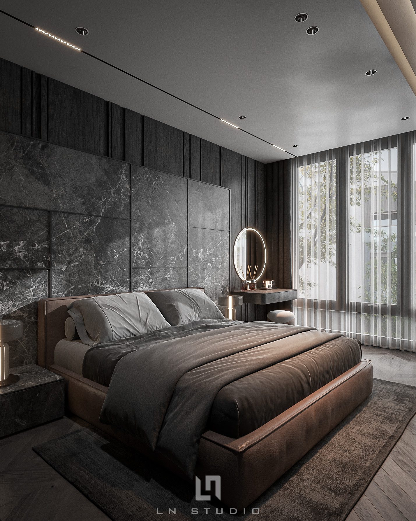 17007. Free Sketchup Bedroom Interior Model Download By Lanh Nguyen (4)
