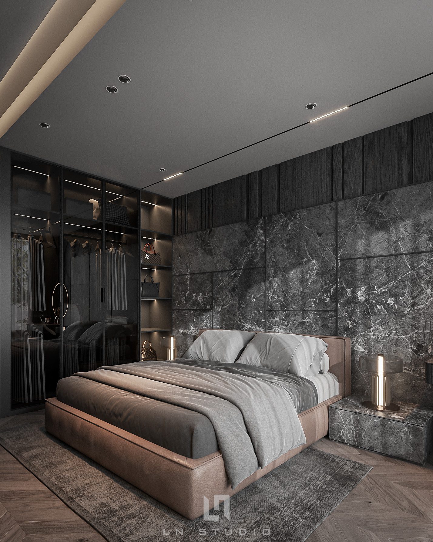 17007. Free Sketchup Bedroom Interior Model Download By Lanh Nguyen (5)