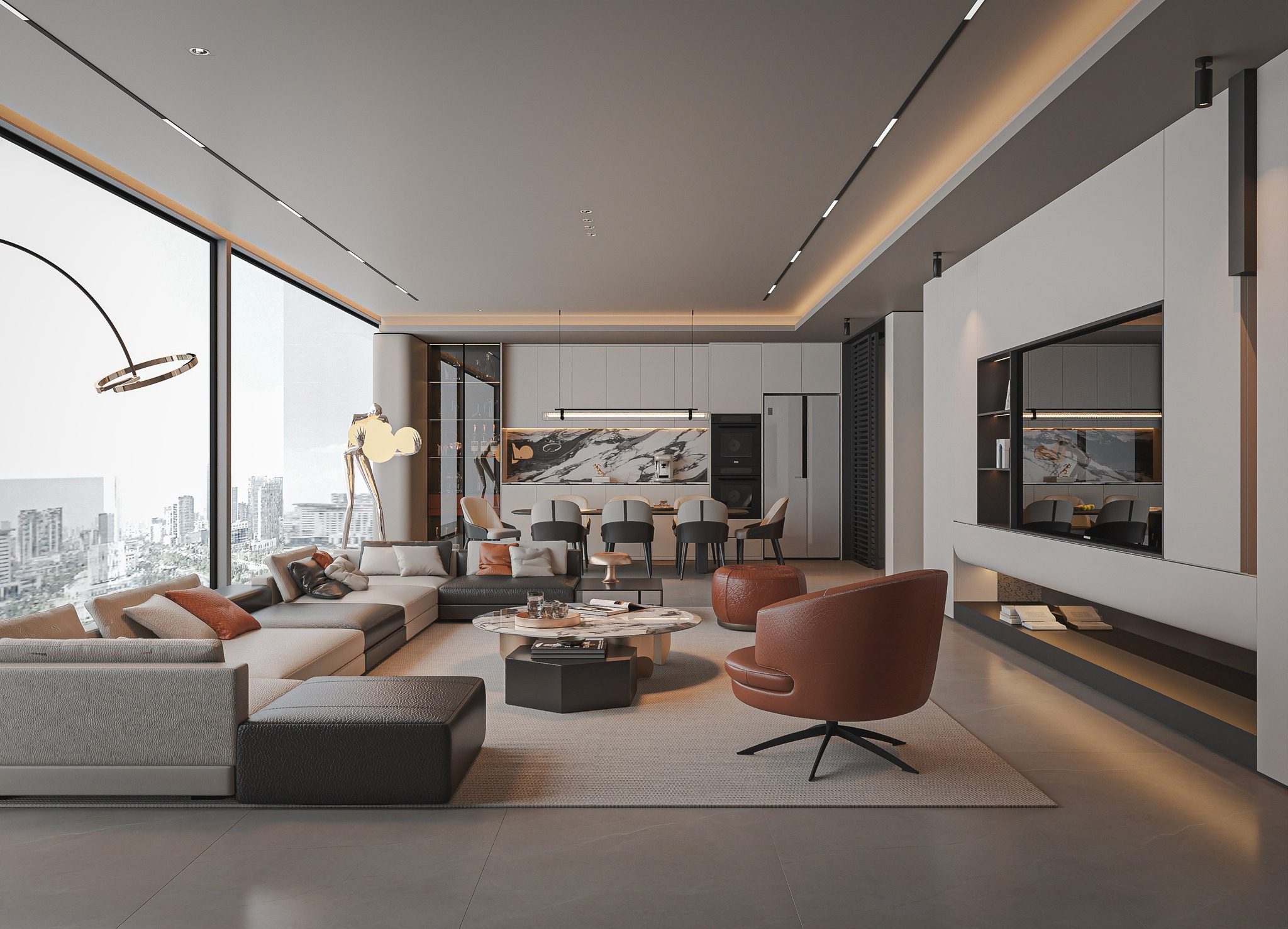 17015. Free Sketchup Living Room Interior Model Download By Nguyen Duc Dung (1)