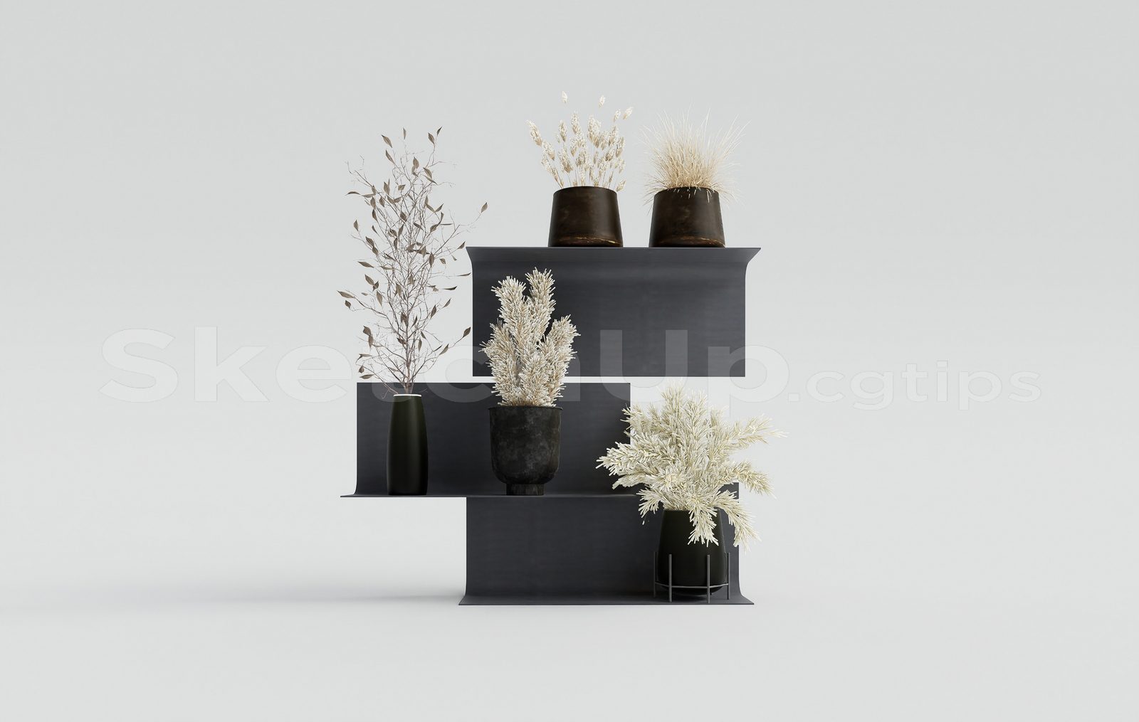 17083. Free Sketchup Plant Model Download (2)