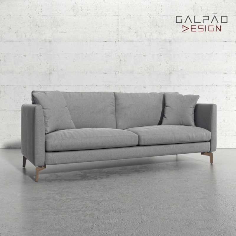 20608. Free Sketchup Delta Sofa Model Download