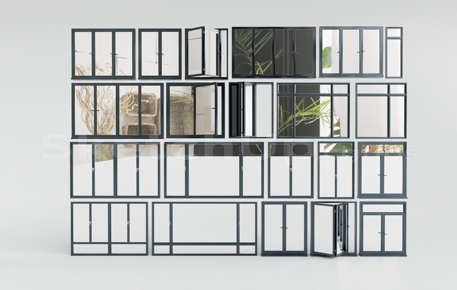 17179. Free Sketchup Windows Models Download (2)