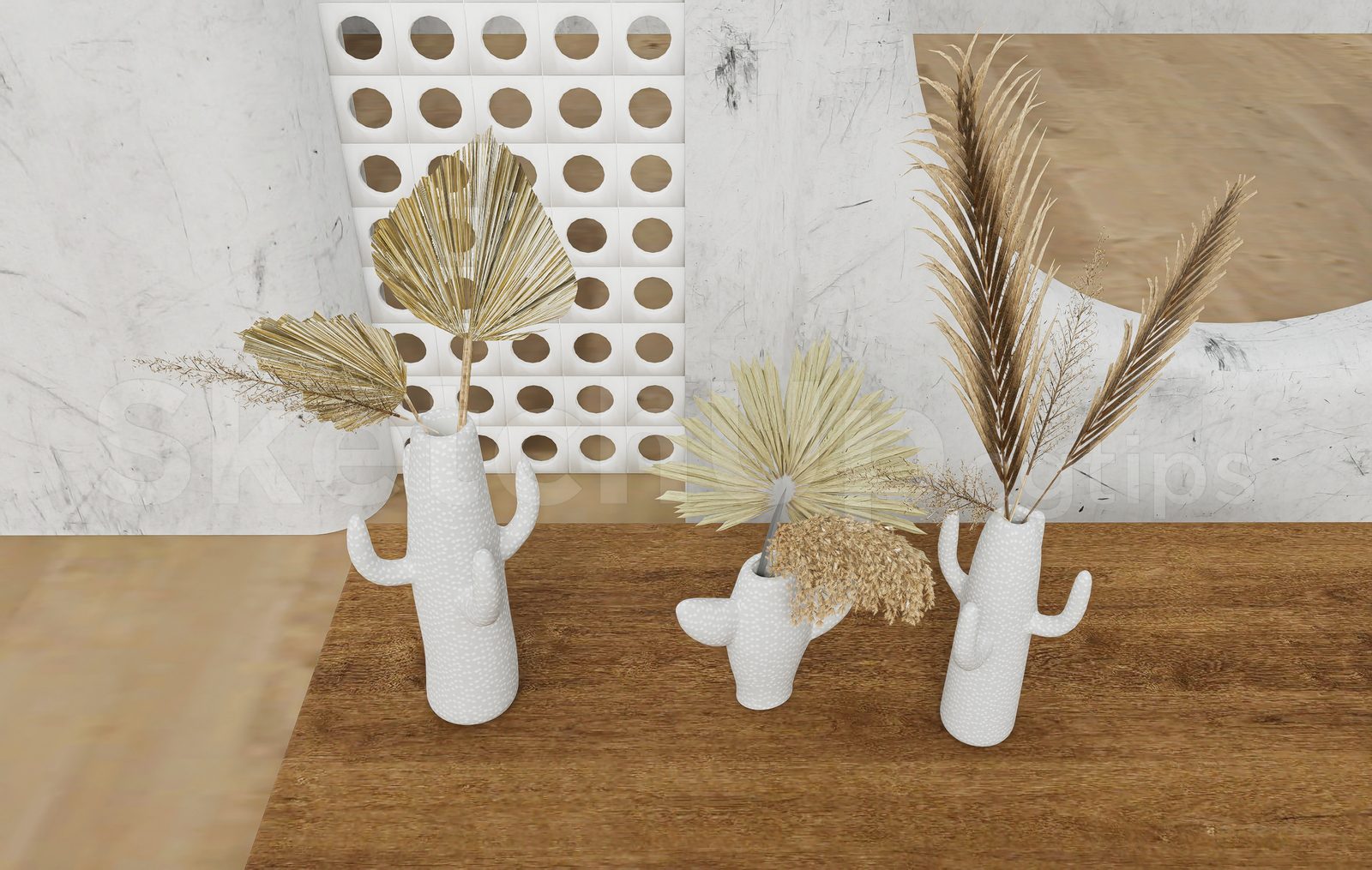 17191. Free Sketchup Plant Model Download (2)