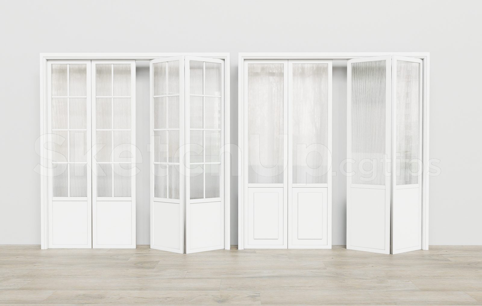 17304. Free Sketchup Door Model Download (1)