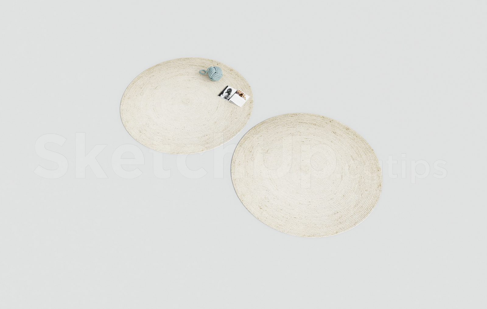 17384. Free Sketchup Carpets Model Download (1)