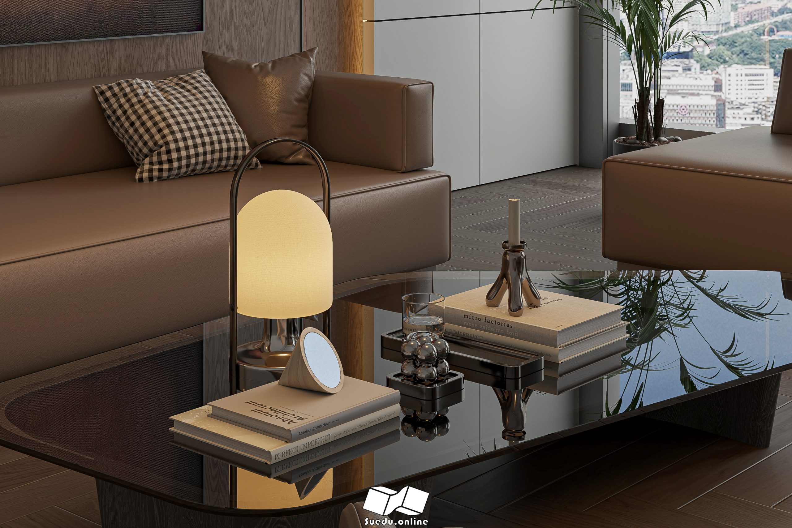 17505. Free Sketchup Work Room Interior Model Download By Phan Thuc (3)