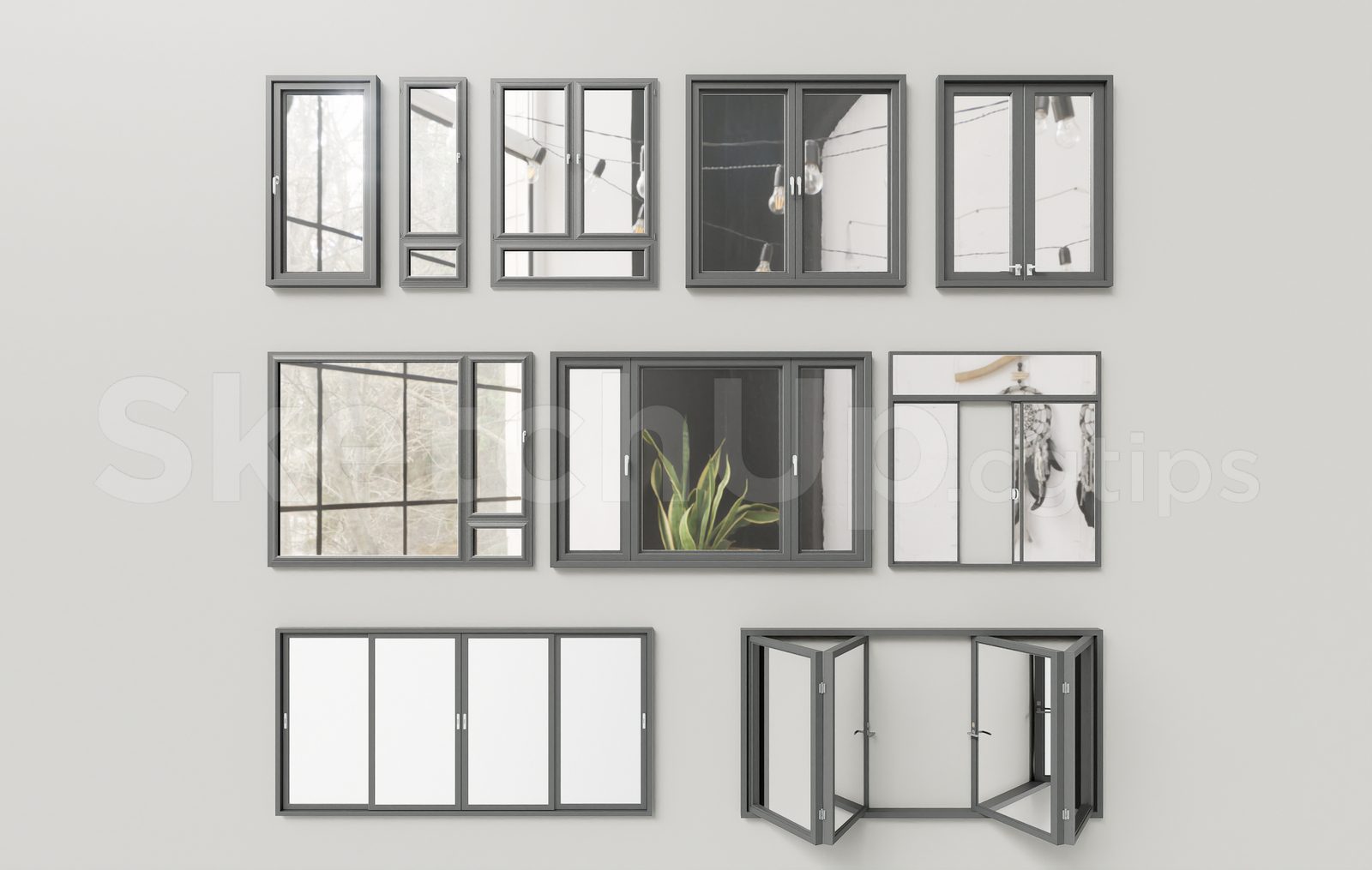 17630. Free Sketchup Windows Models Download (1)