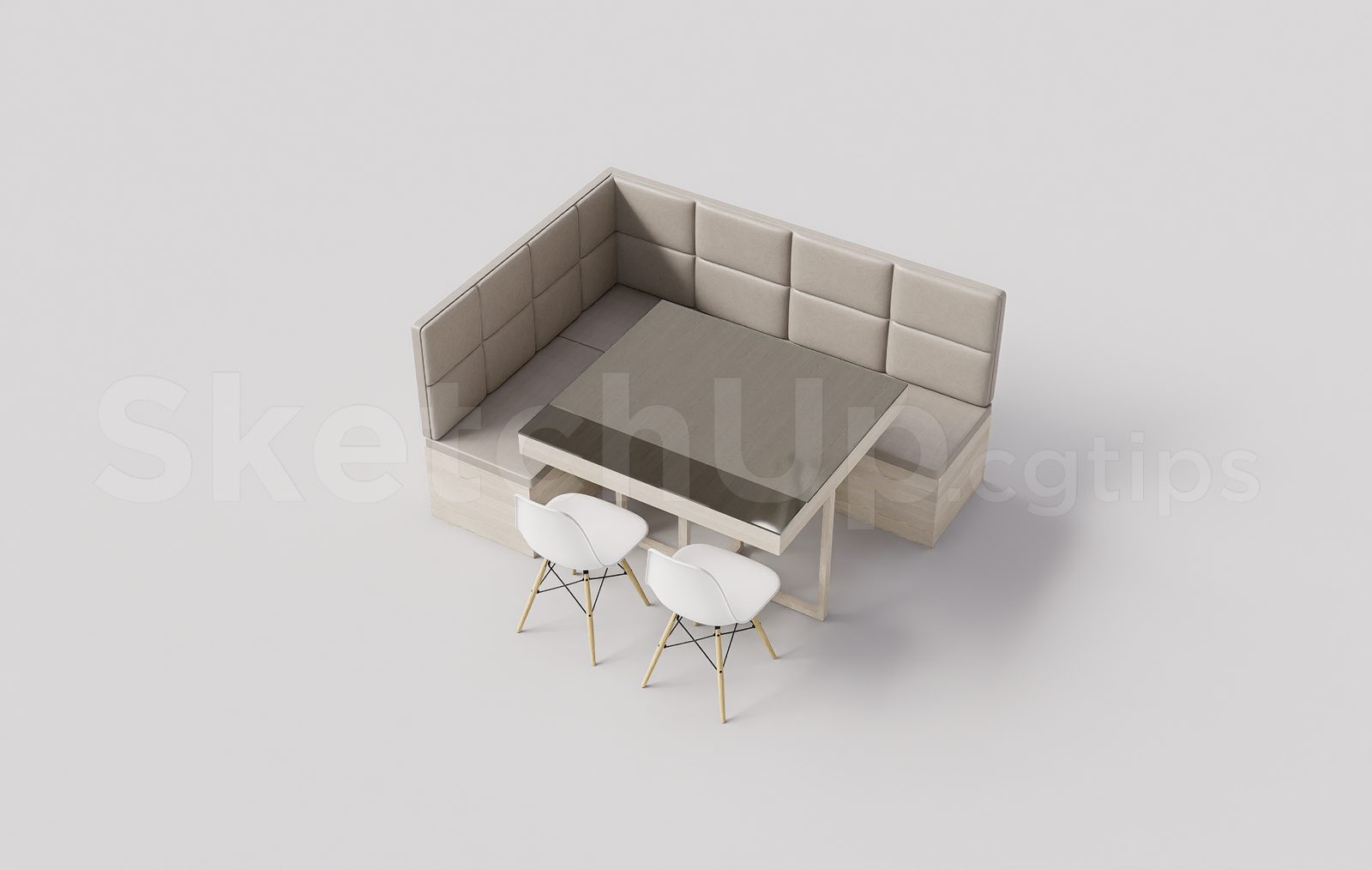 17631. Free Download Sketchup 3d Models Of Restaurant And Cafe Furniture (1)