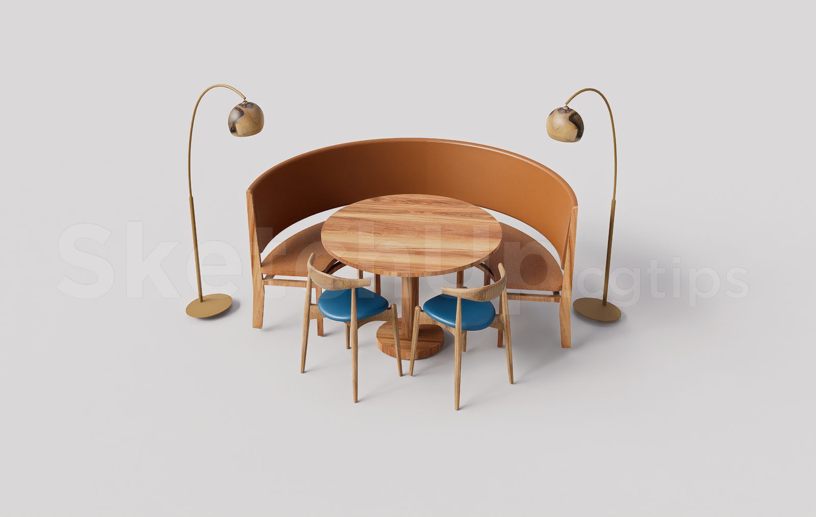 17656 Free Download Sketchup 3d Models Of Restaurant And Cafe Furniture (1)