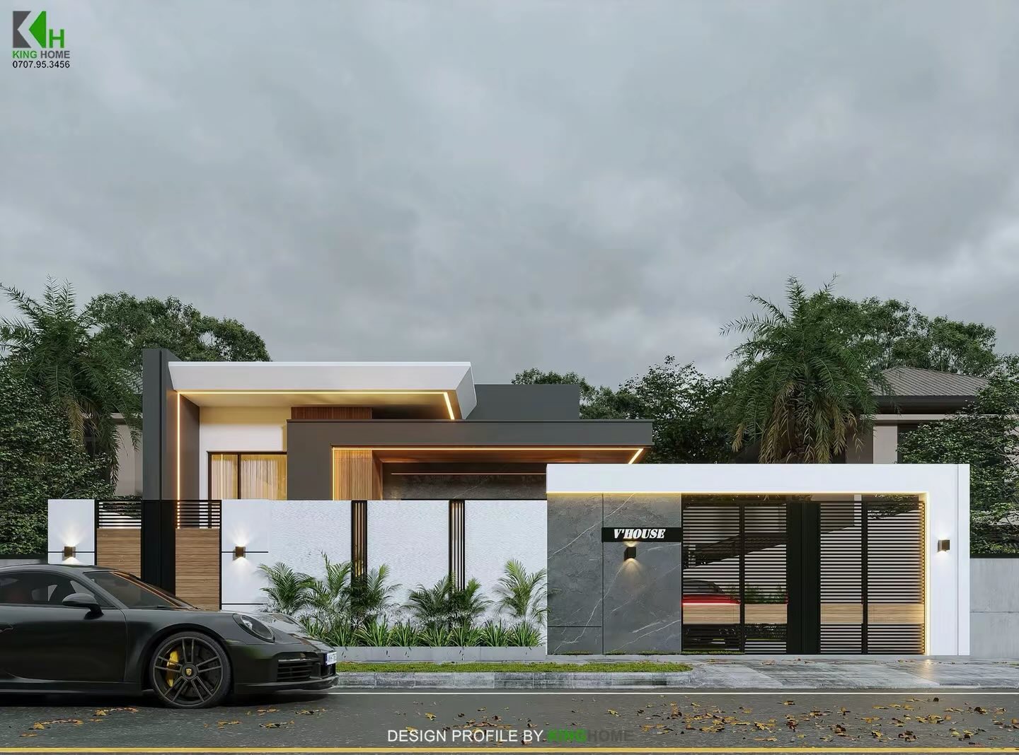 17660. Free Sketchup House Exterior Model Download By Kts Ho Huy (1)