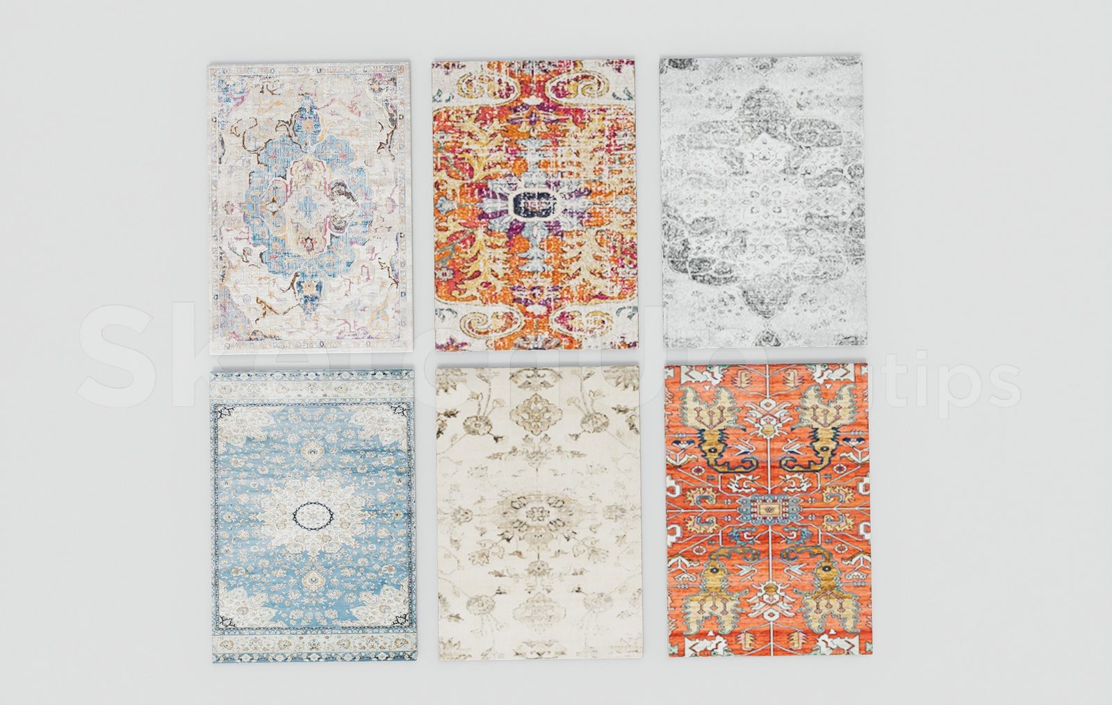 17670. Free Sketchup Carpets Model Download (2)