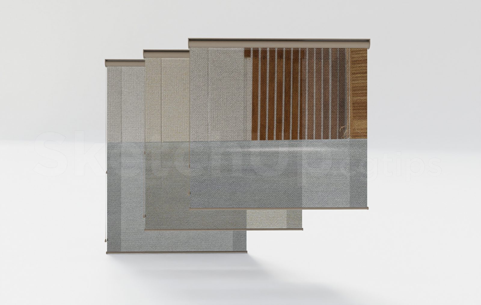 17967. Download Free Curtain Model For Sketchup (2)