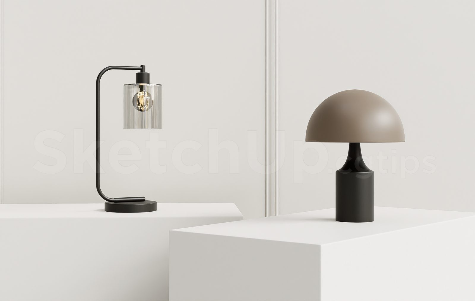 18089. Download Free Sketchup 3d Table Lamp Model (2)
