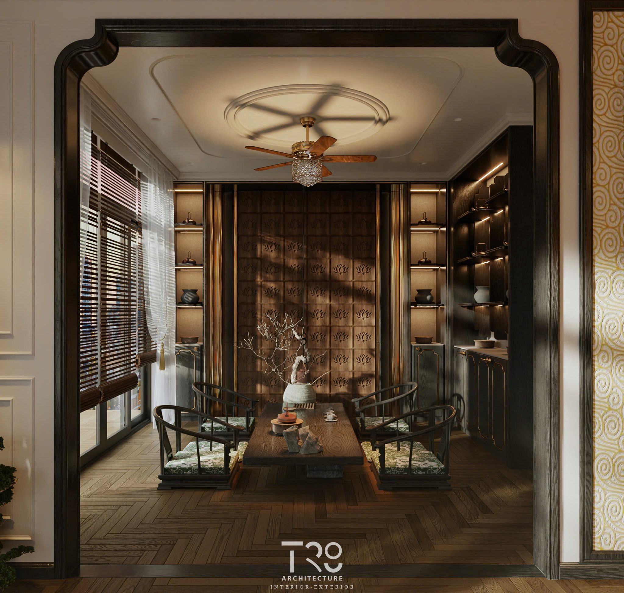 18094. Free Sketchup Altar Room Interior Model Download By Truong Vo (5)