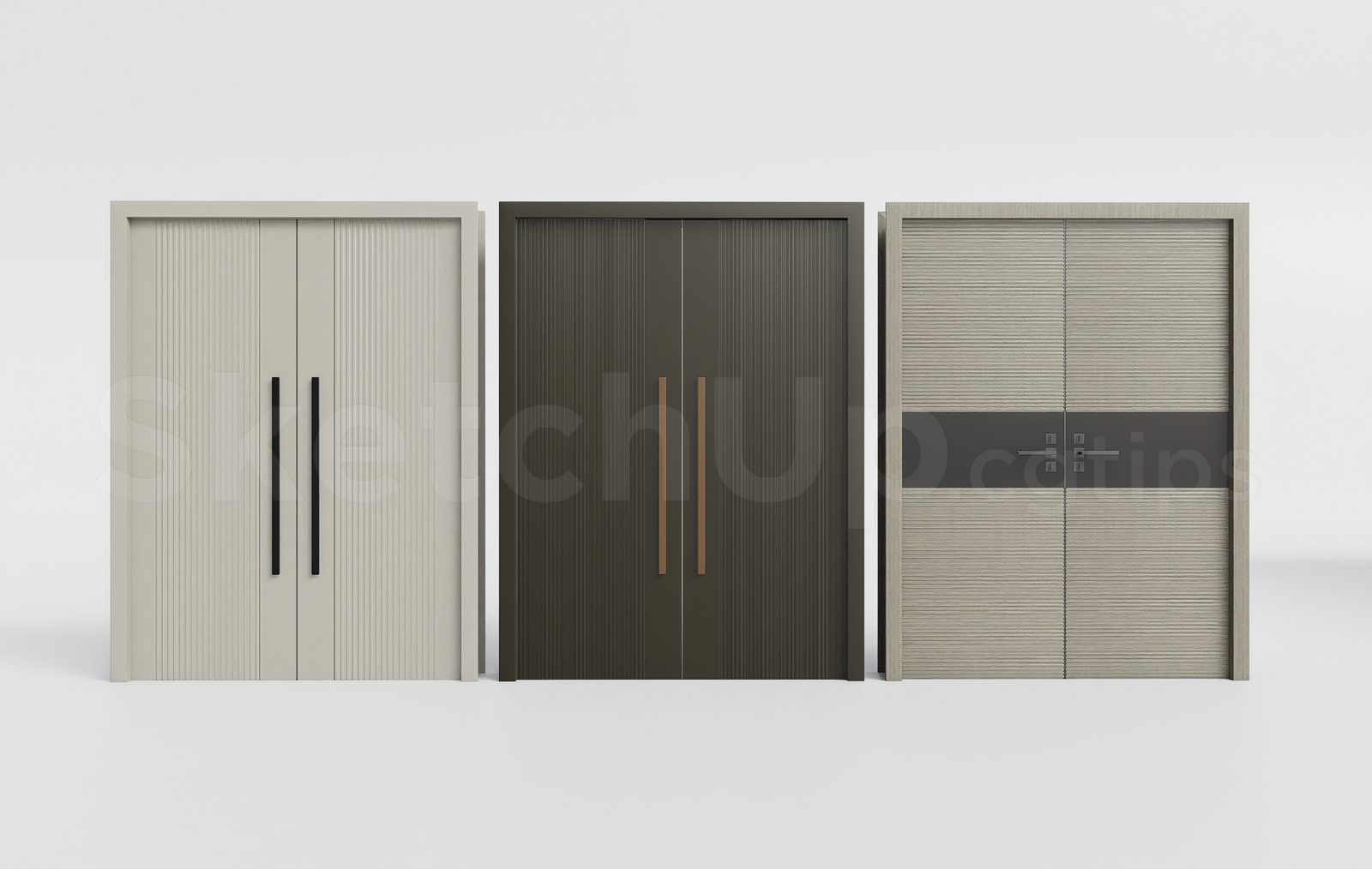 18170. Sketchup Door 3d Model Free Download (2)