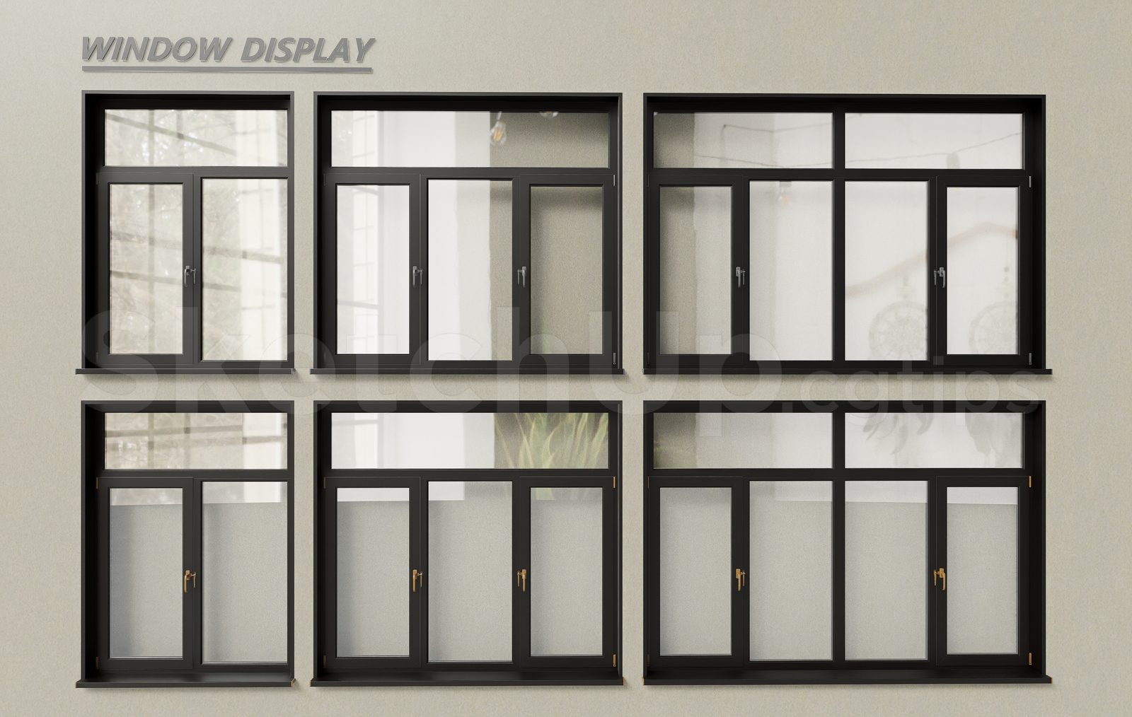 18294. Free Sketchup Windows Models Download (2)