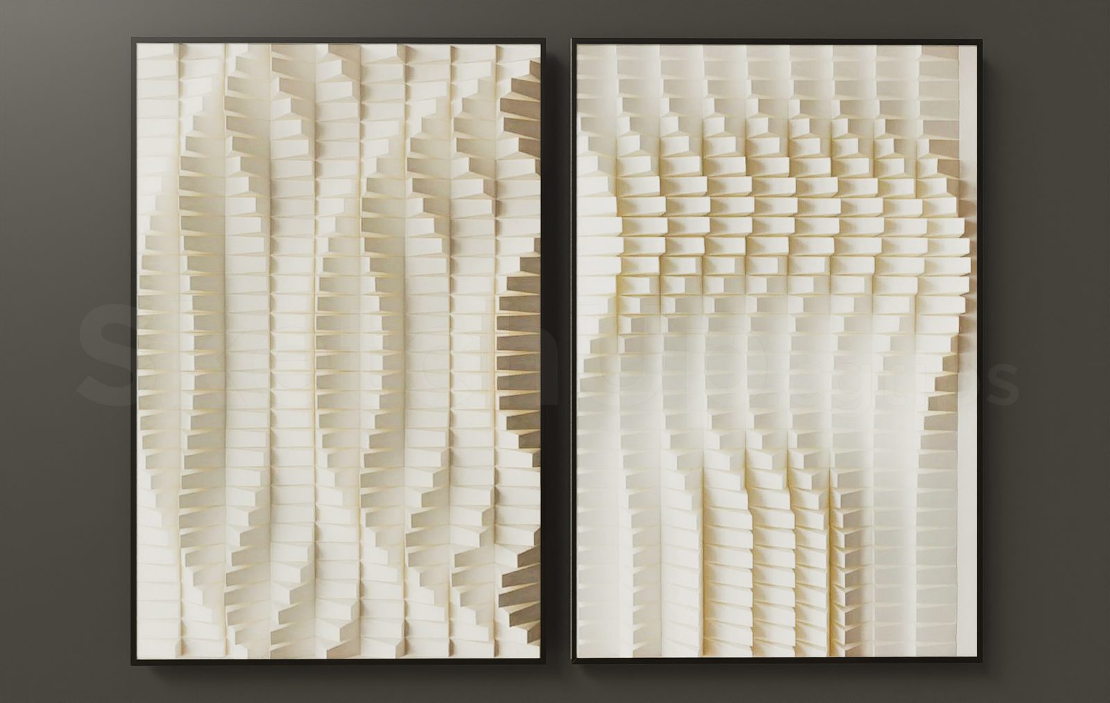 18313. Free Sketchup Wall Decoration Model Download (1)