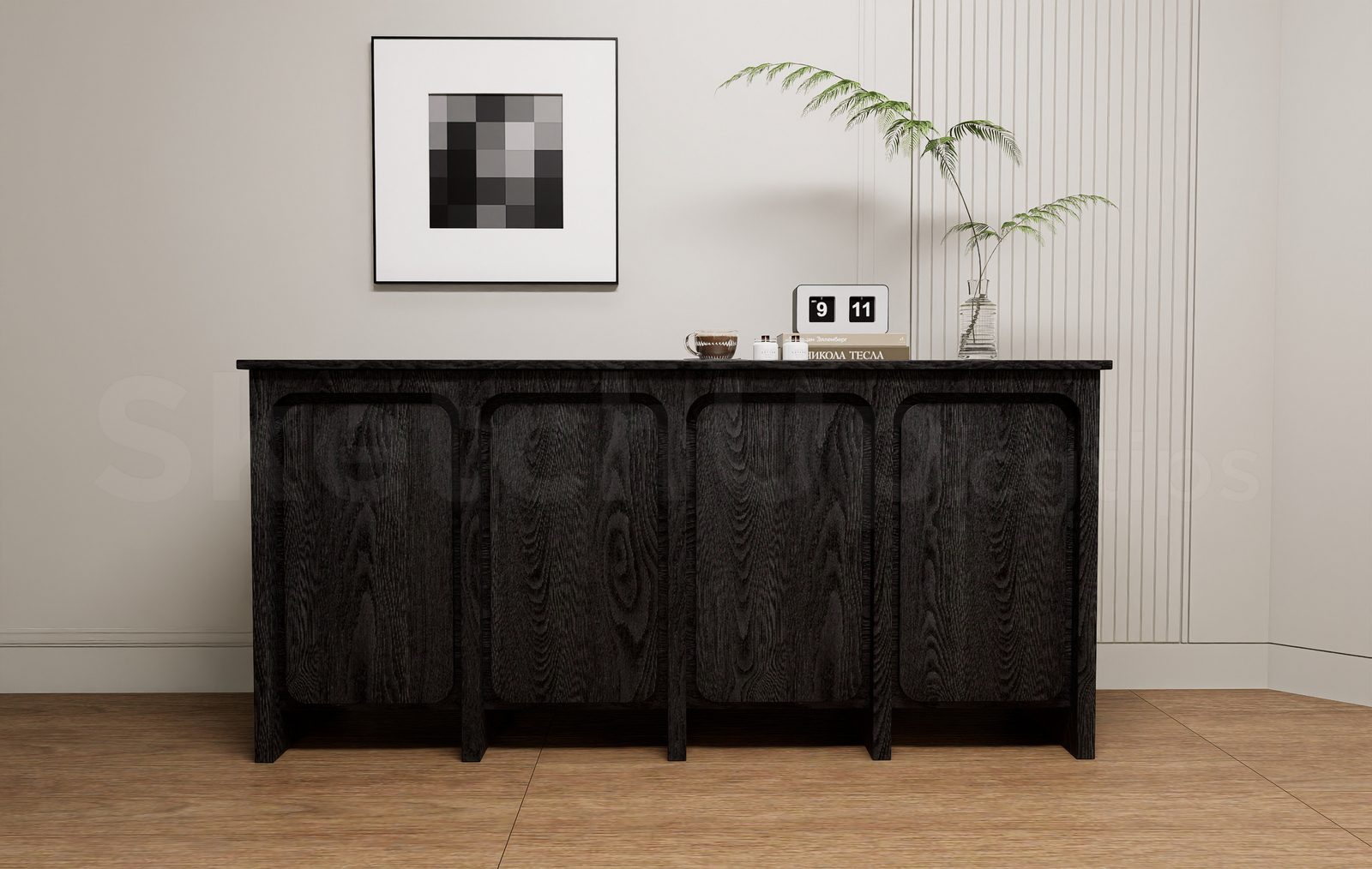 18343. Free Sketchup Console Table Model Download (1)