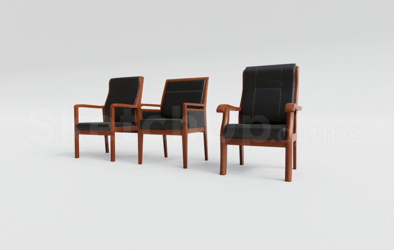 18526. Free Sketchup Office Chair Model Download