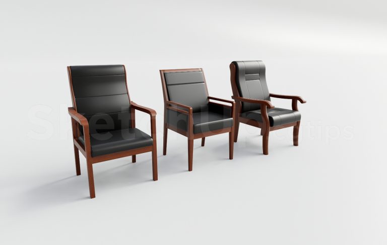 18526. Free Sketchup Office Chair Model Download