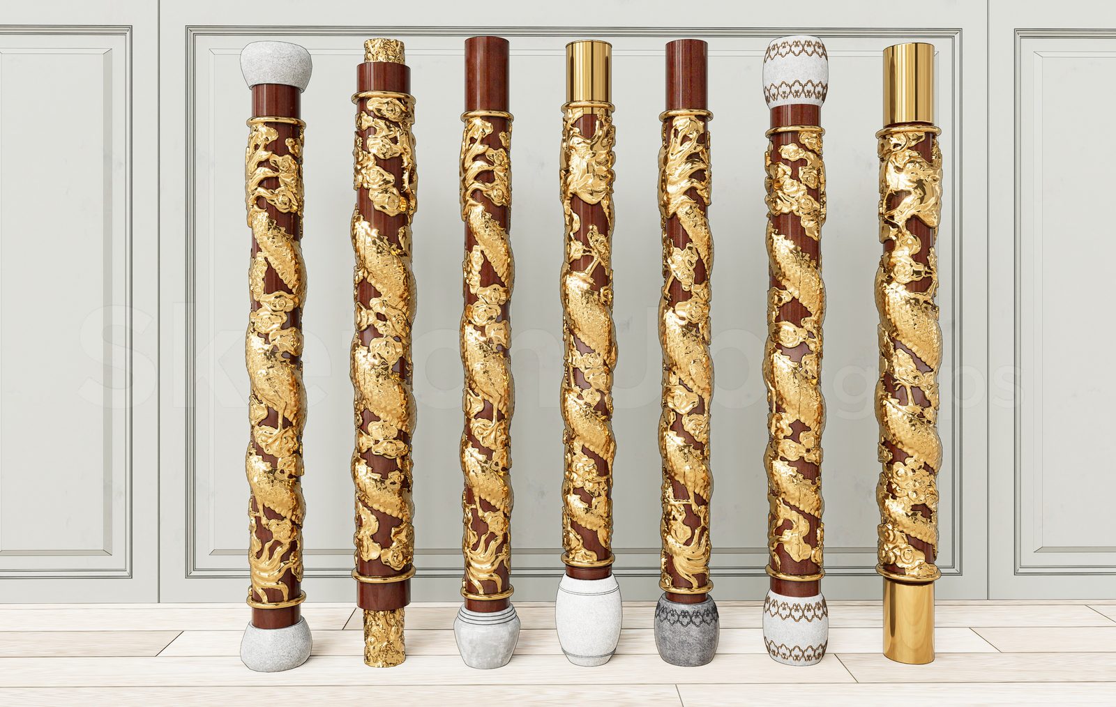 18598. Download Sketchup Models Of Roman Column (1)