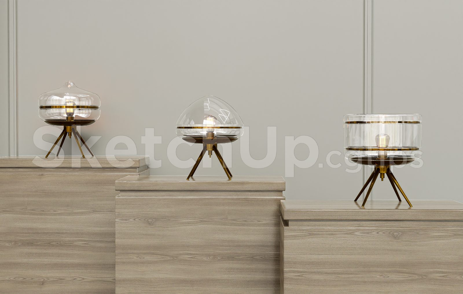 19190. Download Free Sketchup 3d Table Lamp Model (1)
