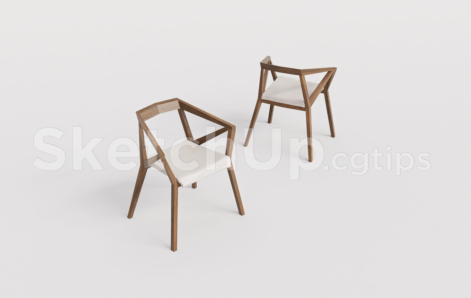 19302. Free Sketchup Chair Model Download (1)