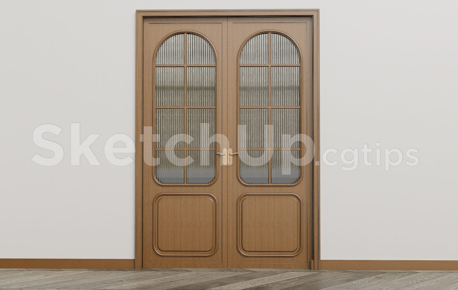 19363. Sketchup Door 3d Model Free Download (1)