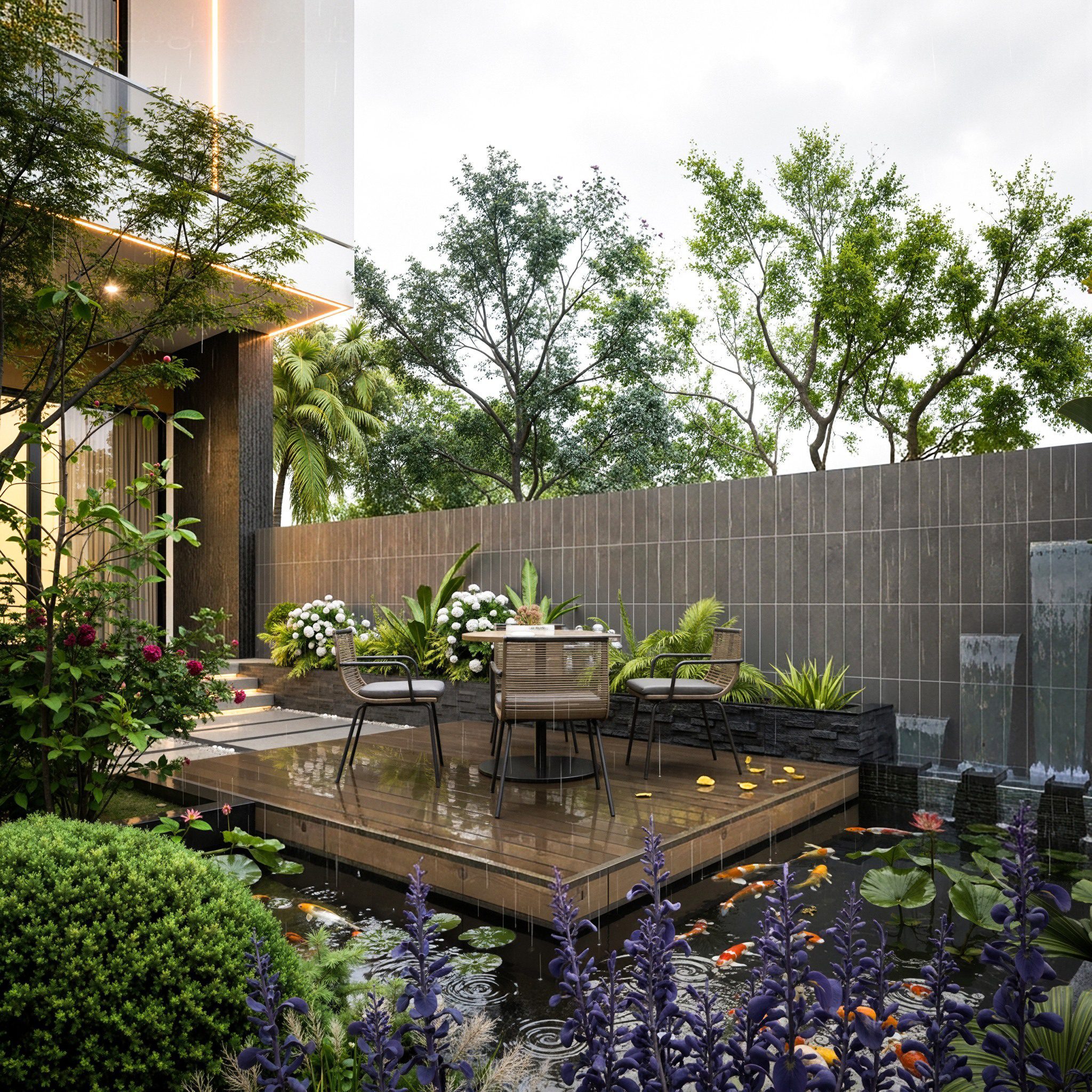 19492. Free Sketchup House Exterior Model Download By Phan Thuc (3)