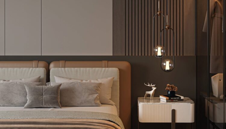 19901. Modern Luxury Bedroom Interior Sketchup Model By Tran Nam (2)