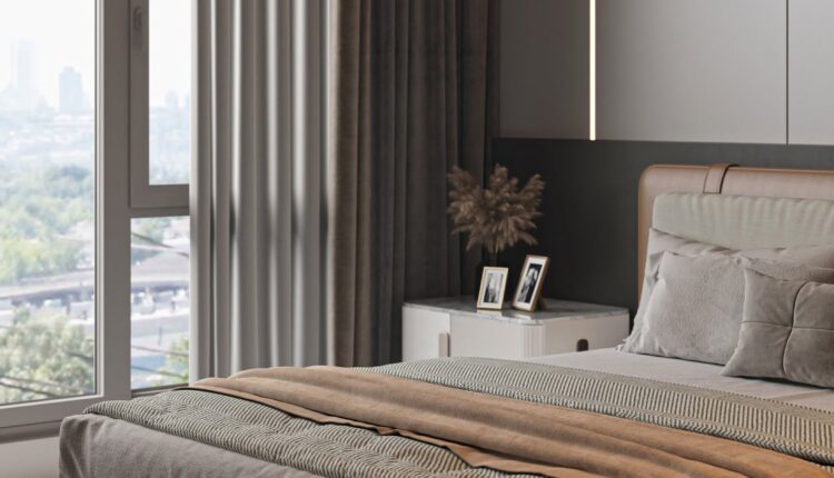 19901. Modern Luxury Bedroom Interior Sketchup Model By Tran Nam (6)