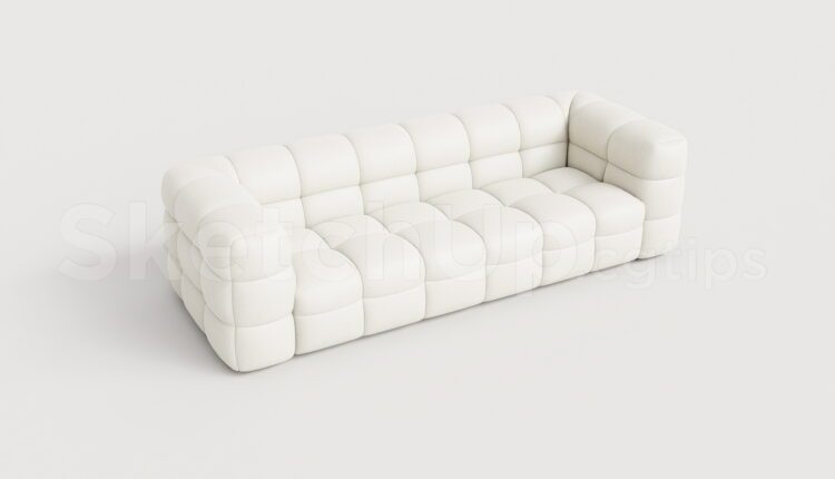 19935. Free Sketchup Sofa Model Download (2)