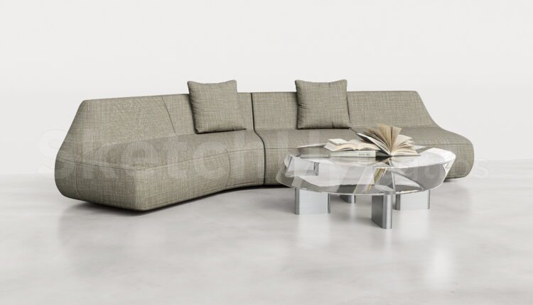 19964. Free Sketchup Sofa Model Download (1)